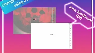 How to change the opacity of a JFrame using a slider in java NetBeans|  Opacity changer