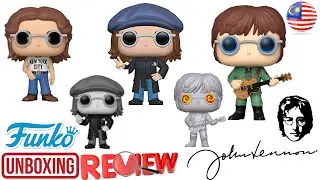 Funko Pop John Lennon Collection (5 Funko Pops) Unboxing Review