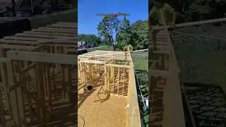 Дом 119м². Чердачное перекрытие 