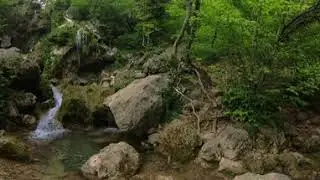 Крым, VR360.  Водопад  Су-Учхан.