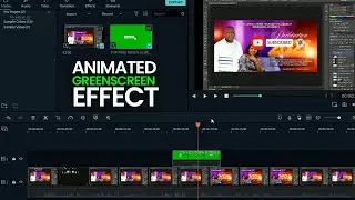 How To Add ANIMATED GREENSCREEN SUBSCRIBE BUTTON To Youtube Videos in Wondershare Filmora
