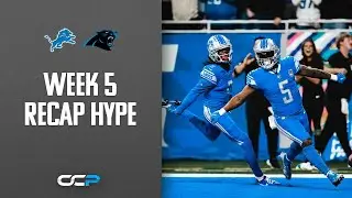 Detroit Lions vs. Panthers Recap Hype Video