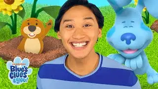 Blue's Friends Find Clues to Make Her Laugh w/ Josh! 😂 | Blue's Clues & You!