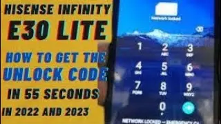 Como Desbloqueiar Rede de Hisense E30 Lite para today redes com código/IMEI