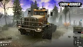 Heavy Logs Delivery Challenge| Boar 45318 - Snowrunner 