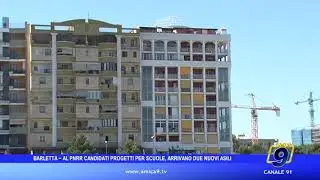 Barletta - Al Pnrr candidati progetti per scuole, arrivano due nuovi asili