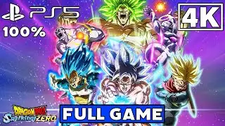 DRAGON BALL SPARKING ZERO 100% Gameplay Walkthrough FULL GAME [4K 60FPS PS5] - No Commentary