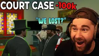 Going to a Court Case in GTA Roleplay!