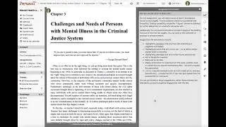 How to navigate a reading with different parts in Perusall