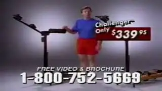 Retro Nordic Track Commercial 1994 Ski Exerciser Machine