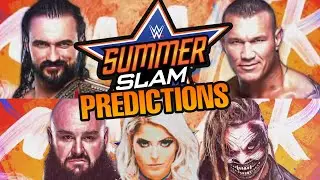 WWE SUMMERSLAM 2020 FULL MATCH CARD PREDICTIONS