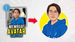 Cara Membuat Avatar Kartun pakai Foto Sendiri di Hp Android | PIXELLAB TUTORIAL #11