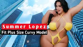 Summer Lopez ✅ A Cuban Plus Size Model | Curvy Model | Wiki Fact And Biography