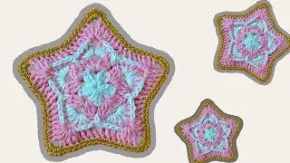 Simple And Easy 👉Crochet Star #crochetstar  👉Step by Step Tutorial For Beginners @sara1111