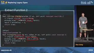 Lightning Talk: Replacing C++ Legacy Types - Dan Jump - C++ on Sea 2024