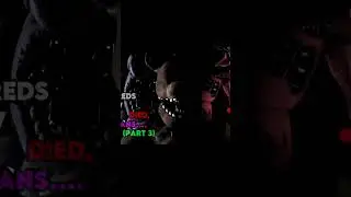 IF THE FNAF WITHEREDS REPRESENT HOW THE KIDS DIED #shorts #fnaf #fnafedit