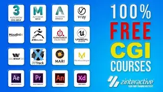 100% Free CG Education | Only on Zinteractive