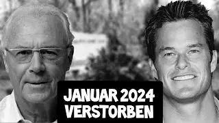 Unfassbar traurig! Diese Stars / Prominente sind im Januar 2024 verstorben