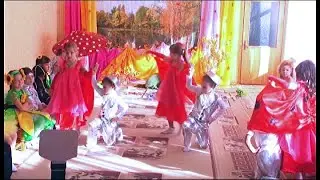 Осенний утренник. Парный танец. Старшая.