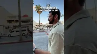 Car guys when they visit a new city be like...