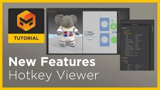Marvelous Designer 12 New Features: Hotkey Viewer Window