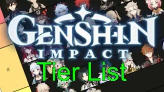 The BEST 100% Accurate Tier list on Genshin Impact