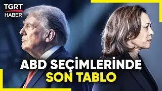 ABD Seçim Yarışında Son Anket! Bugün Seçim Olsa Trump mı Harris mi Kazanır? - TGRT Haber