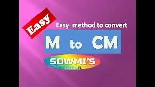 Convert m to cm