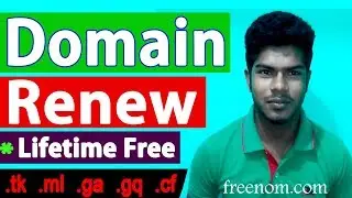 How to Renew Domain 100% Free For Lifetime | Complete Tutorial (Freenom.com)
