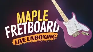 PRS Silver Sky SE Maple Fretboard Live Unboxing