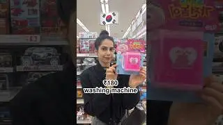 🇰🇷Mini washing machine in Korea 