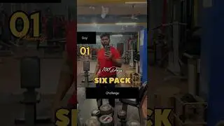100 days sixpack challenge , Day 1 …. #crazykanth #motivation #fitness