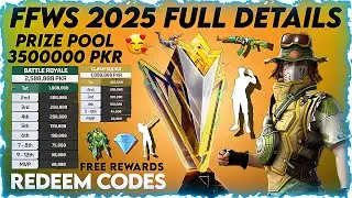 FREE FIRE FFWS PK QUALIFIERS 2025 | FFWS 2025 REGISTRATION | FFWS 2025 REDEEM CODE | FFWS REWARDS