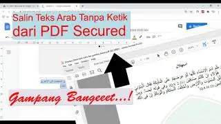Cara Menyalin Tulisan Arab dari File Pdf Secured