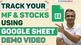 Easiest way to track your portfolio using Google sheets! Stock Portfolio Tracker Spreadsheet