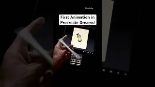 First Animation in Procreate Dreams! ✨ 