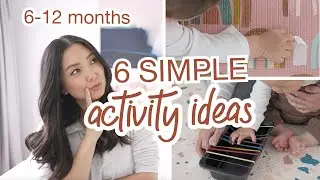 6 Simple Activity ideas | 6-12 month old babies | Babymat Review