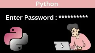 hindden password input python trick #python #programminglanguage #coding #cybersecurity