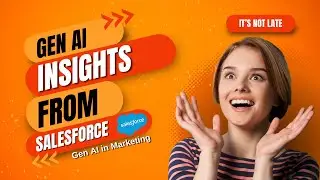 Explosive #generativeai  Insights & Stats from #Salesforce Unveiled