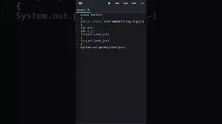 #Shorts 🔥 Java Pattern Program