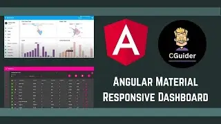 Angular material responsive dashboard | Angular tutorials | 03