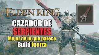 CAZADOR DE SERPIENTES / BUILD FUERZA - Duelos PvP (Elden Ring Gameplay Español)