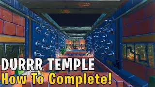 How To Complete The Temple of Durrr by Bigboomerbonanza 2405-2909-6803 Fortnite Creative Deathrun!