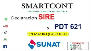 DECLARACION NUEVO SIRE Y PDT 621 - 2023 SUNAT