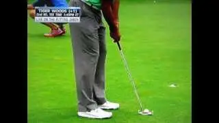 Tiger Woods - Definitive Putting Warmup Routine - Analysis by Notah Begay