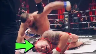 Самый Грязный и Скандальный Бой в Поп Мма | Т-34 VS Бачин | Топовые Нокауты