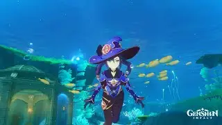 Mona Main After 4.0 Fontaine Update Dropped be Like | Genshin Impact