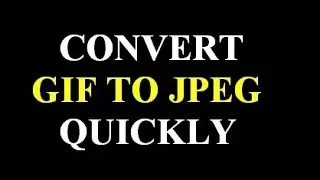 How to convert gif image to jpg format
