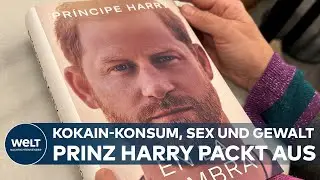 PRINZ HARRYS BIOGRAFIE „SPARE“: Sex, Drugs und die „böse Stiefmutter“ – Briten unter Schock
