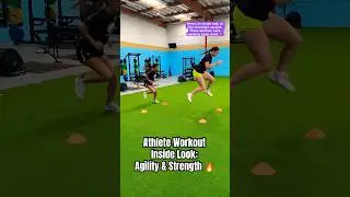 Athlete Strength & Agility Sports Performance! Explosive Athlete Training! #shorts